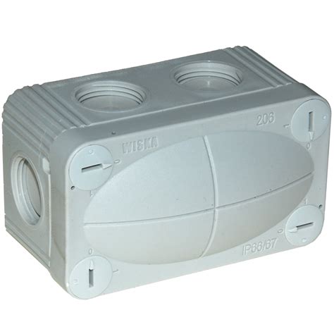 mains shielded junction box|wiska junction box screwfix.